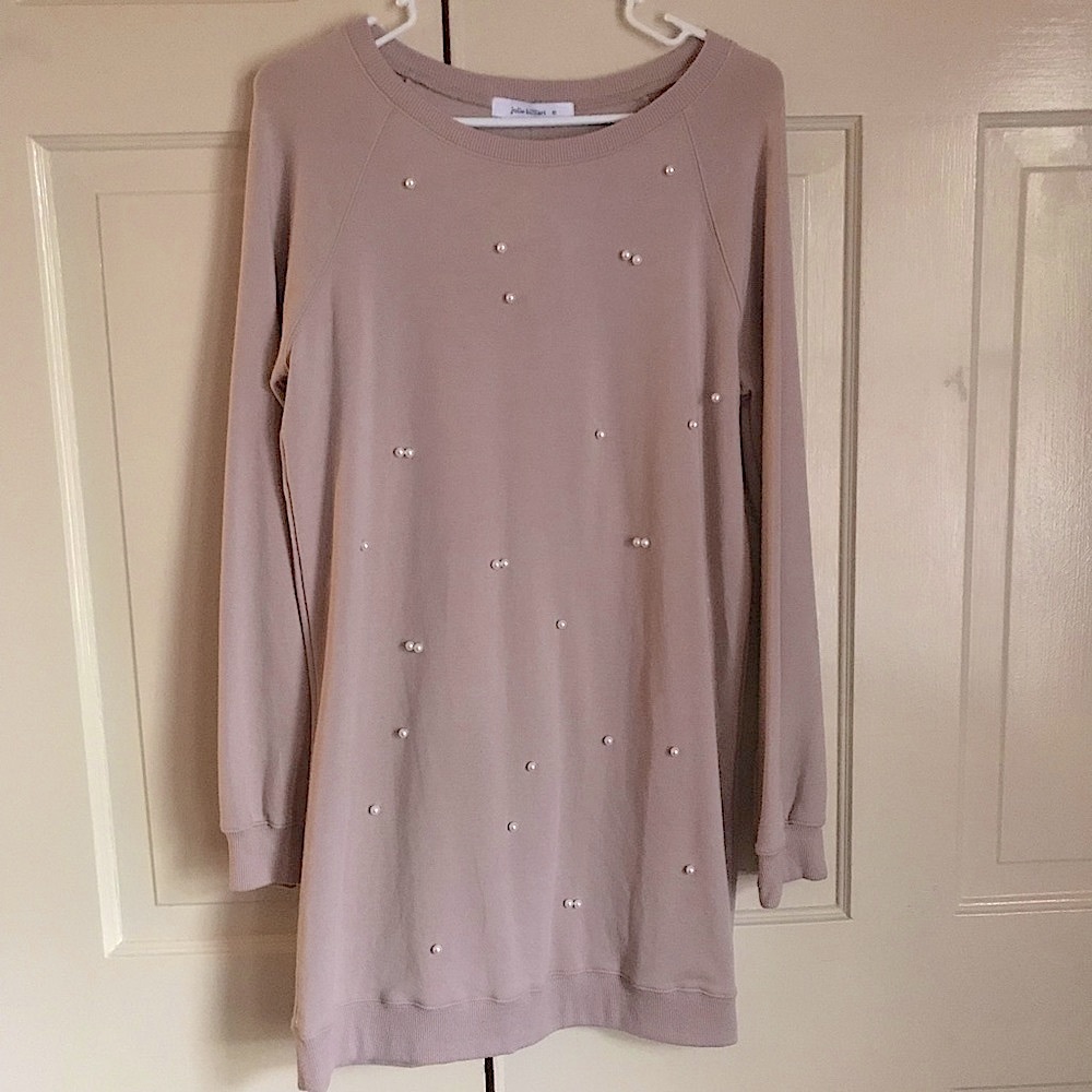 Long sleeve sweater dress